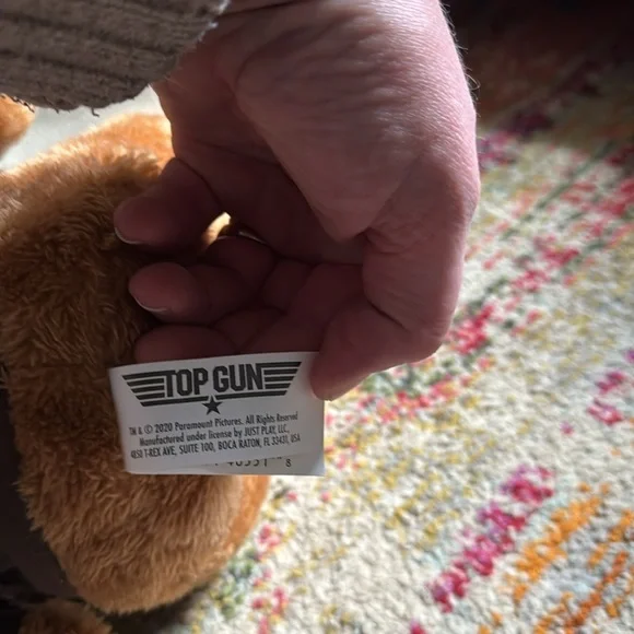 🎶🎵🧸✈️Top gun Aviator Teddy Bear Plush Toy - Picture 6 of 6